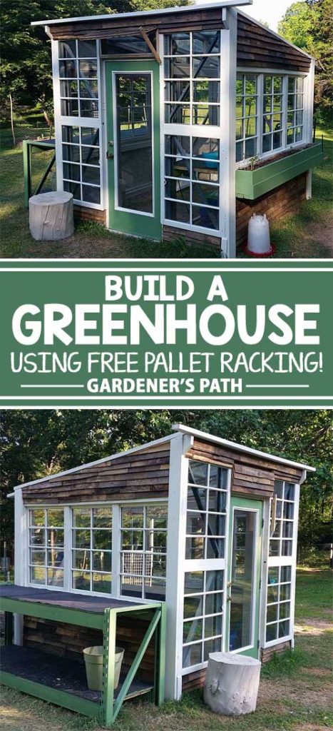 Do you want a greenhouse but don't want to spend a whole lot? If so, check out this great build now. Free pallet racks and other repurposed materials make this one cheap build!