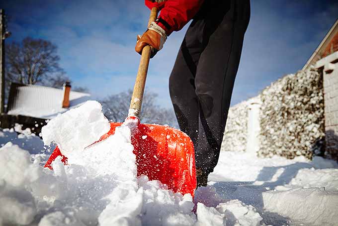 fold away snow shovel