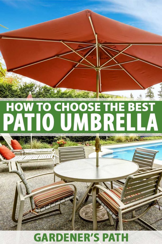 The 7 Best Patio Umbrellas For Your, Outdoor Table Umbrella Sizes