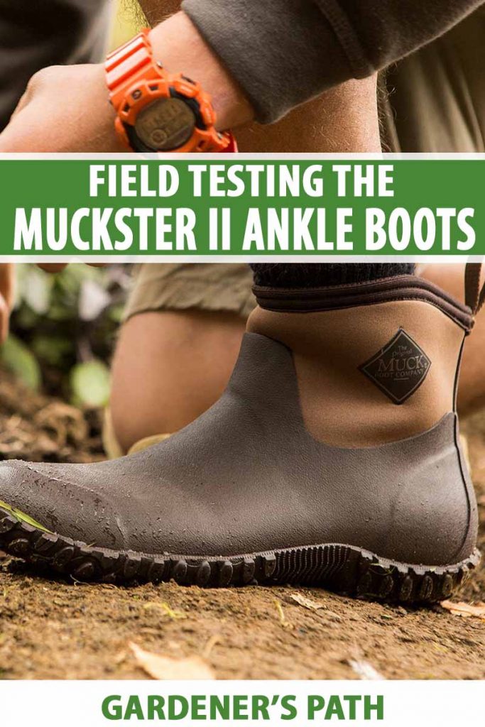 Muck Boots Muckster II black waterproof breathable garden pull on ankle boot 