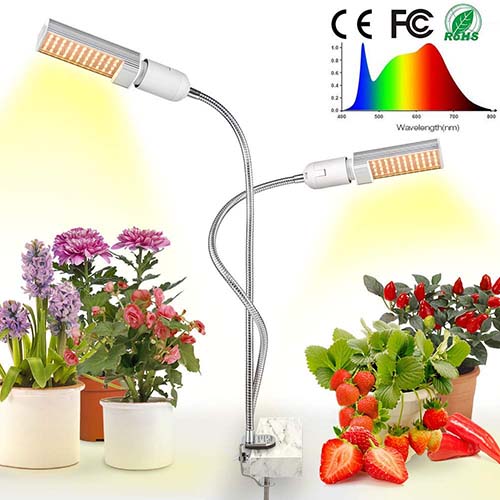 Stand UK Details about   3/4 Head LED Grow Lights Full Spectrum Growing Indoor Veg Plant Lamp 