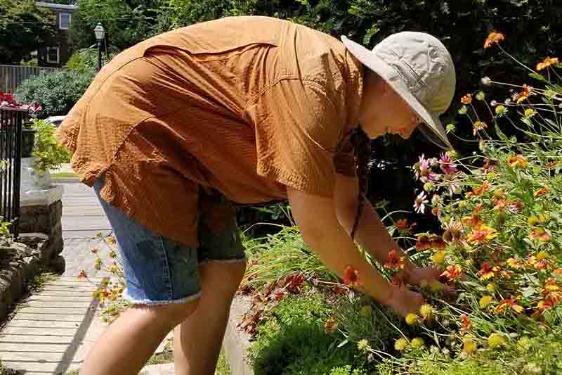 Hard Hat Sun SHADE Sun Protect Gardening ORANGE NEW 