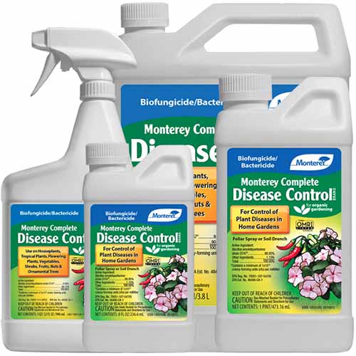 A square product photo of the Monterey Disease Control product line.